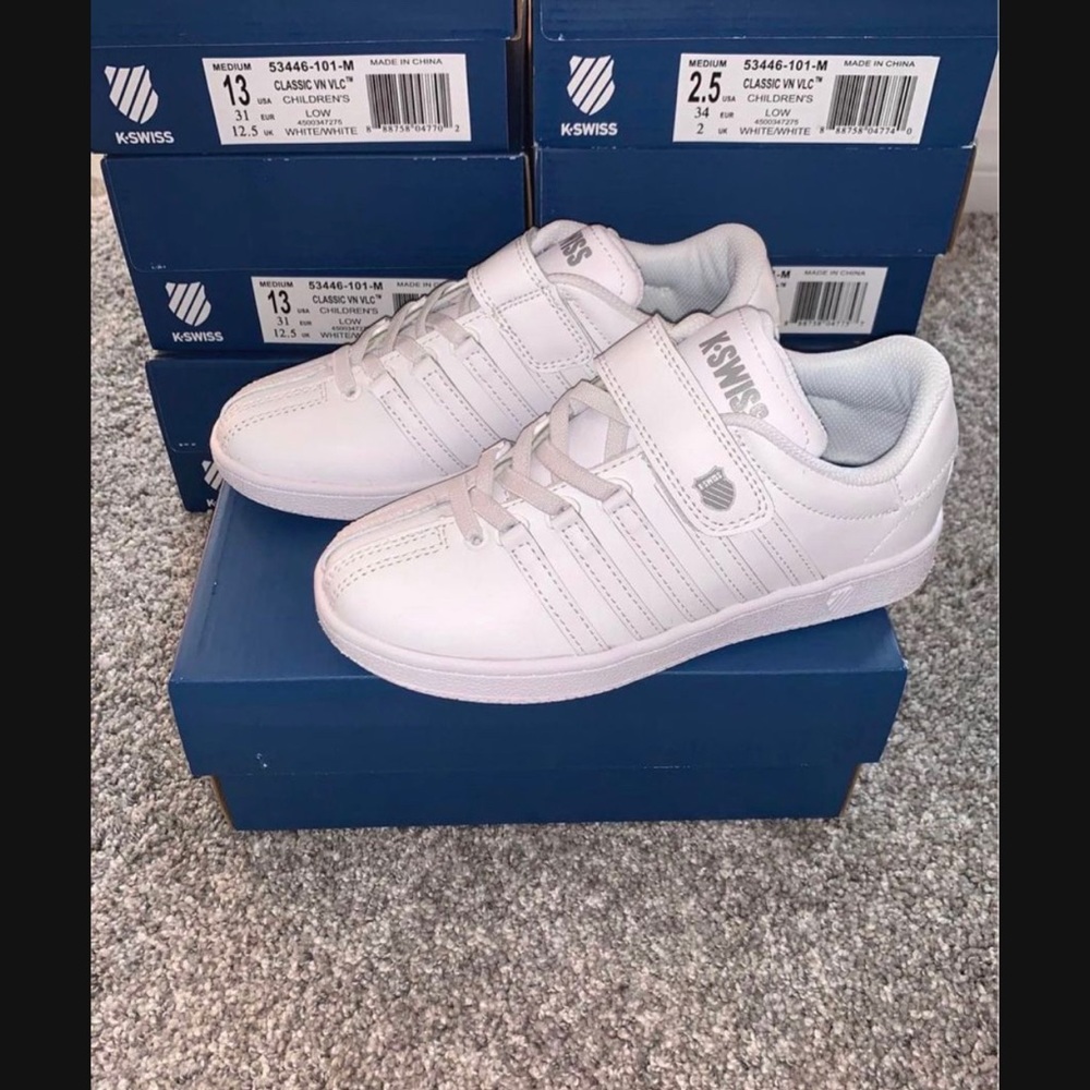 Brand new K-Swiss classic sneakers for kids